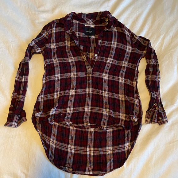 American Eagle Outfitters Tops - American‎ Eagle Boyfriend Fit Flannel